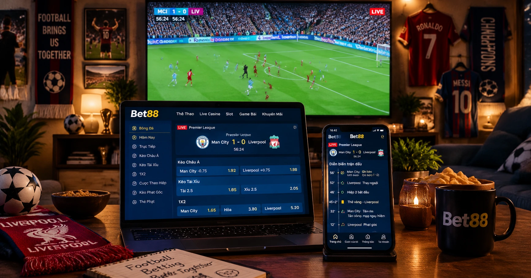 Hướng Dẫn xem cá cược bóng đá bet88 Hiệu Quả Nhất Năm 2024 - image 3